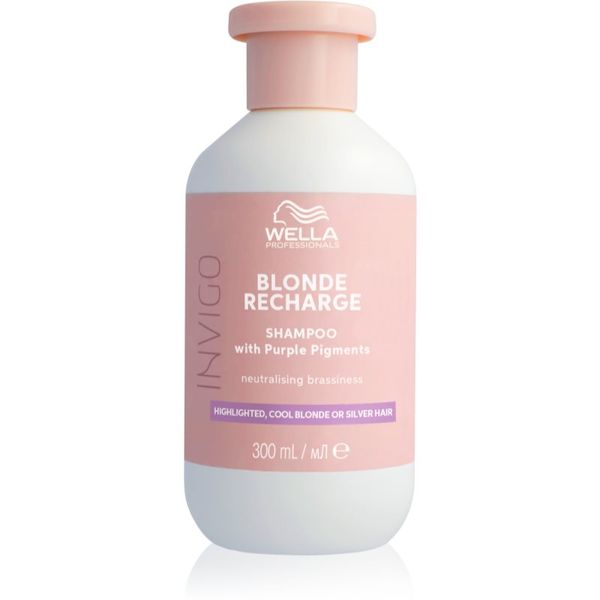 Wella Professionals Wella Professionals Invigo Blonde Recharge šampon za blond lase za nevtralizacijo rumenih odtenkov 300 ml