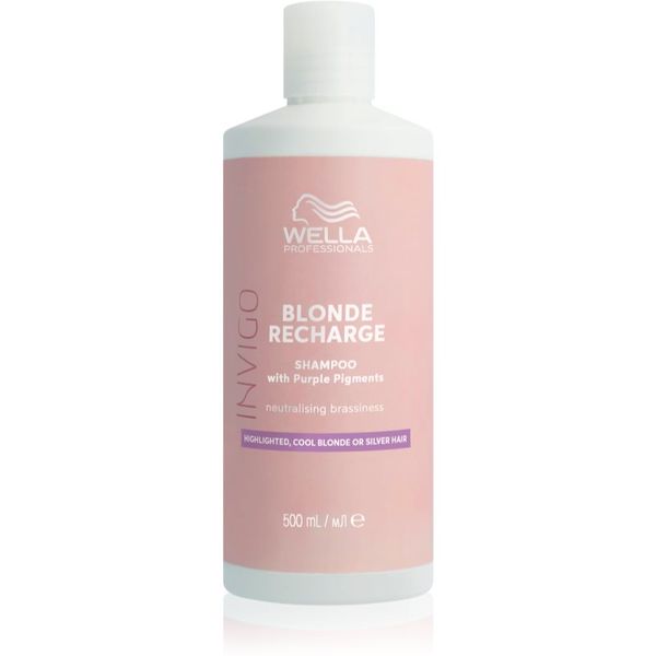 Wella Professionals Wella Professionals Invigo Blonde Recharge šampon za blond lase za nevtralizacijo rumenih odtenkov 500 ml