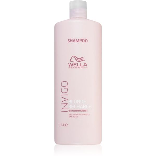 Wella Professionals Wella Professionals Invigo Blonde Recharge šampon za zaščito blond barve las Cool Blond 1000 ml