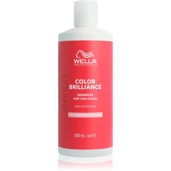 Wella Professionals Wella Professionals Invigo Color Brilliance šampon za normalne in tanke lase za zaščito barve 500 ml