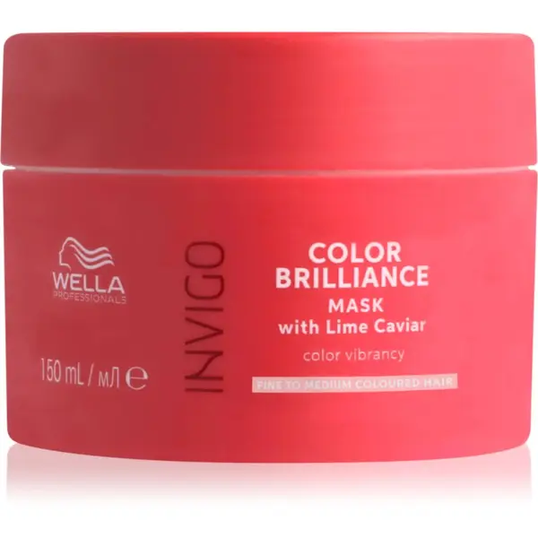 Wella Professionals Wella Professionals Invigo Color Brilliance vlažilna maska za tanke lase 150 ml