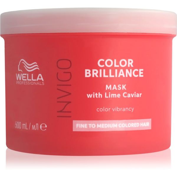 Wella Professionals Wella Professionals Invigo Color Brilliance vlažilna maska za tanke lase 500 ml