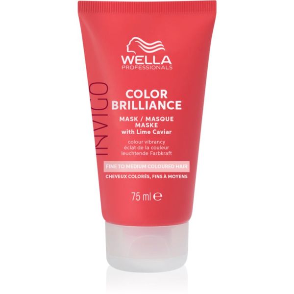 Wella Professionals Wella Professionals Invigo Color Brilliance vlažilna maska za tanke lase 75 ml