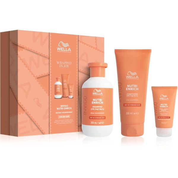 Wella Professionals Wella Professionals Invigo Nutri-Enrich darilni set (za suhe, obremenjene lase)