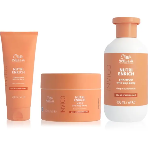 Wella Professionals Wella Professionals Invigo Nutri-Enrich set za suhe in poškodovane lase 3 kos