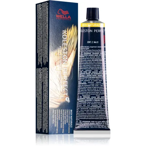 Wella Professionals Wella Professionals Koleston Perfect ME+ Rich Naturals permanentna barva za lase odtenek 8/3 60 ml