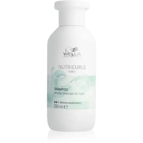 Wella Professionals Wella Professionals Nutricurls Curls nežni micelarni šampon za kodraste lase 250 ml