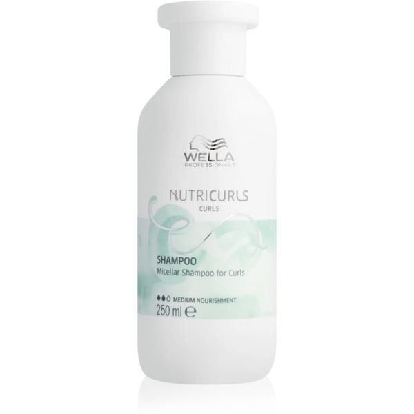 Wella Professionals Wella Professionals Nutricurls Curls nežni micelarni šampon za kodraste lase 250 ml