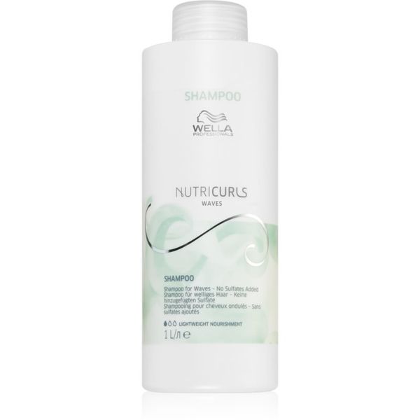 Wella Professionals Wella Professionals Nutricurls Waves vlažilni šampon za valovite lase 1000 ml