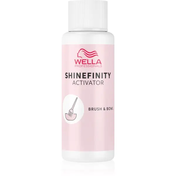 Wella Professionals Wella Professionals Shinefinity Activator razvijalec barve za blond lase 60 ml