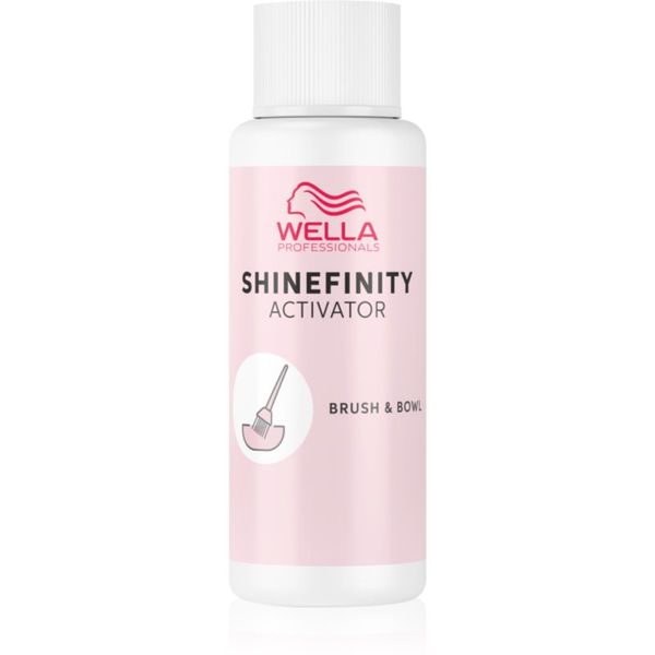 Wella Professionals Wella Professionals Shinefinity Activator razvijalec barve za blond lase 60 ml