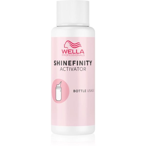 Wella Professionals Wella Professionals Shinefinity Bottle razvijalec barve za blond lase in lase s prameni 60 ml
