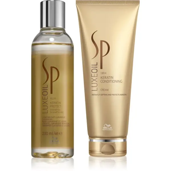 Wella Professionals Wella Professionals SP Luxe Oil sada set za poškodovane lase 2 kos