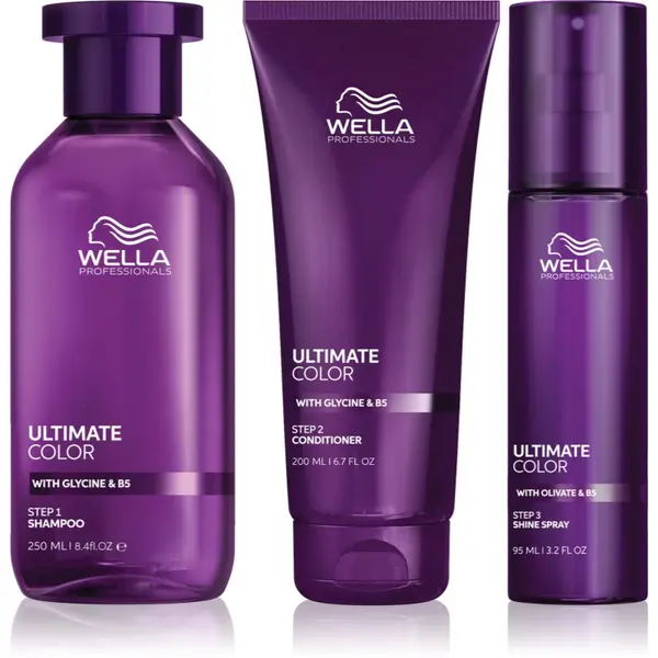 Wella Professionals Wella Professionals Ultimate Color sada set za barvane lase 3 kos