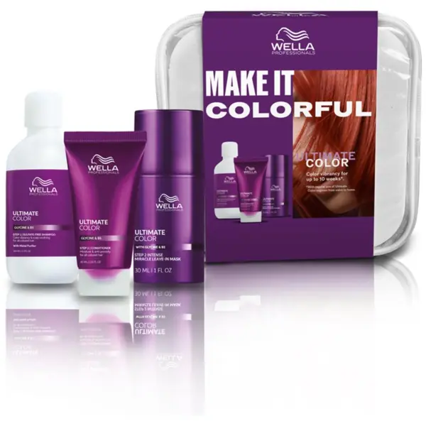Wella Professionals Wella Professionals Ultimate Color Set Potovalni set za barvane lase in lase s prameni