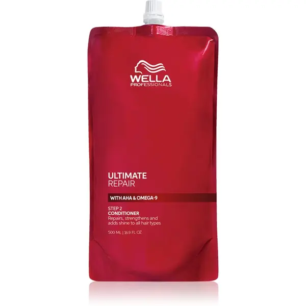 Wella Professionals Wella Professionals Ultimate Repair Conditioner vlažilni balzam za poškodovane in barvane lase náhradní náplň 500 ml