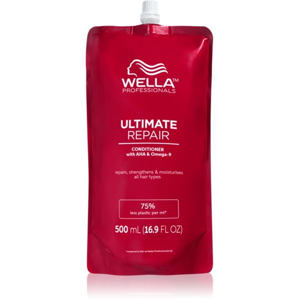 Wella Professionals Wella Professionals Ultimate Repair Conditioner vlažilni balzam za poškodovane in barvane lase náhradní náplň 500 ml