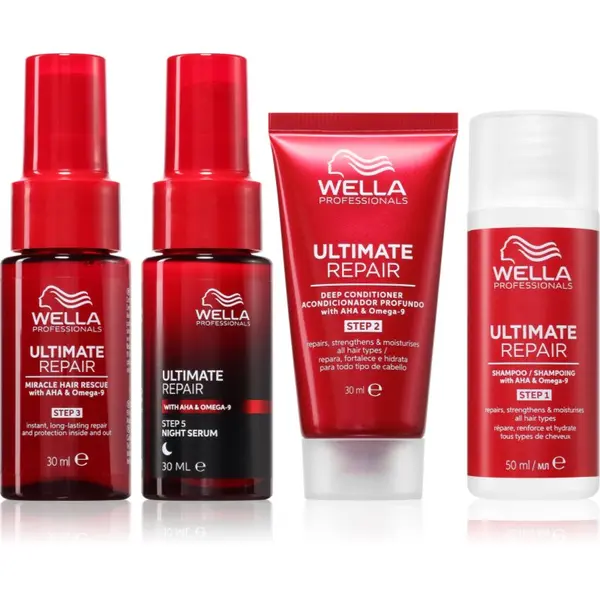 Wella Professionals Wella Professionals Ultimate Repair Travel Set potovalno pakiranje za poškodovane lase