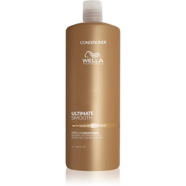 Wella Professionals Wella Professionals Ultimate Smooth Conditioner hranilni balzam za sijaj in mehkobo las 1000 ml