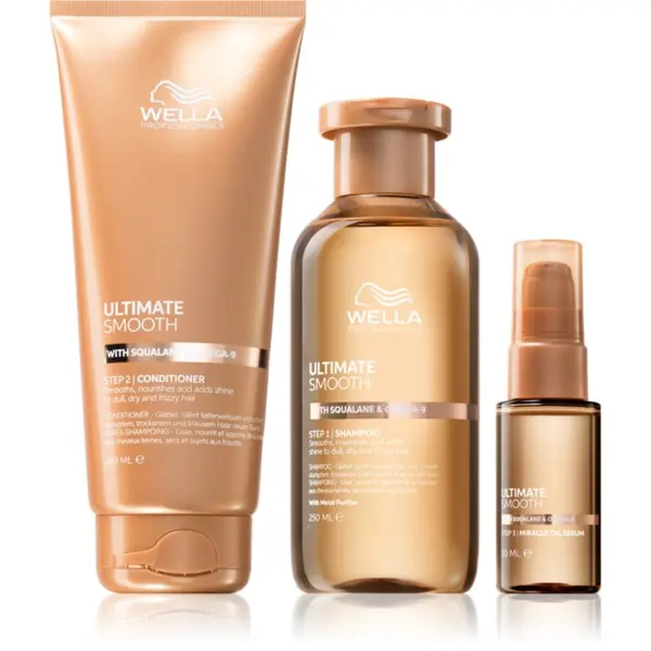 Wella Professionals Wella Professionals Ultimate Smooth Set set za sijaj in mehkobo las