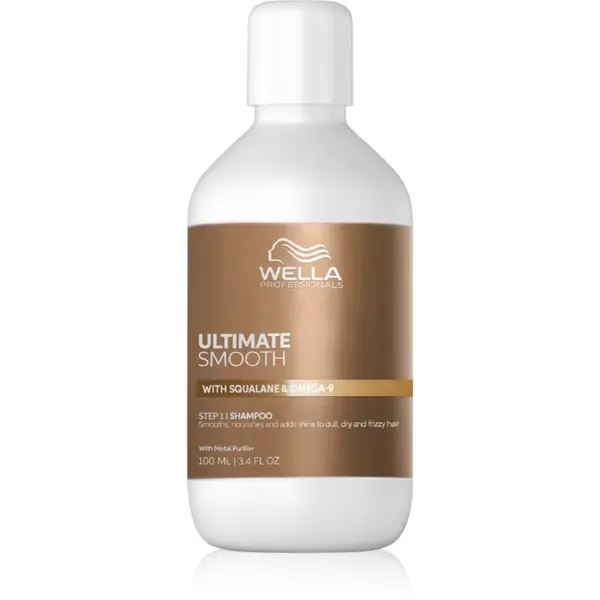 Wella Professionals Wella Professionals Ultimate Smooth Shampoo intenzivno hranilni šampon za sijaj in mehkobo las 100 ml
