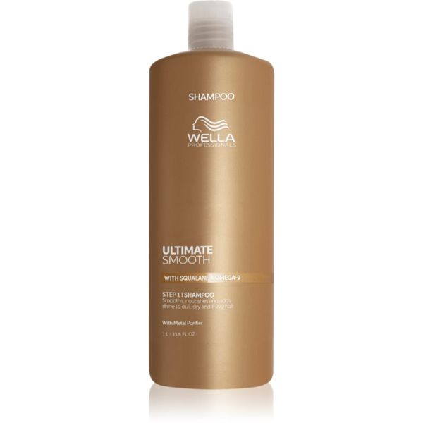 Wella Professionals Wella Professionals Ultimate Smooth Shampoo intenzivno hranilni šampon za sijaj in mehkobo las 1000 ml
