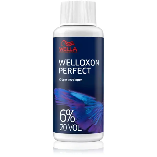 Wella Professionals Wella Professionals Welloxon Perfect oksidacijska emulzija 6 % 20 vol. za vse tipe las 6 % 20 vol. 60 ml