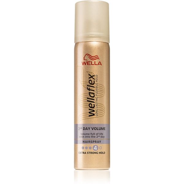 Wella Wella Wellaflex 2nd Day Volume lak za lase z ekstra močnim utrjevanjem za volumen 75 ml