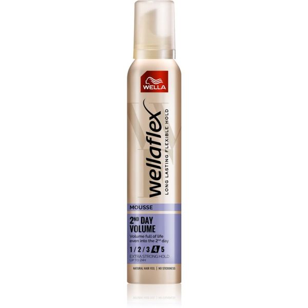 Wella Wella Wellaflex 2nd Day Volume penasti utrjevalec za lase za volumen Vol 4 200 ml