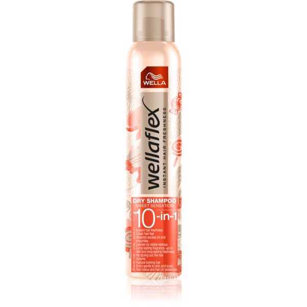 Wella Wella Wellaflex Sweet Sensation suhi šampon z nežnim cvetličnim vonjem 180 ml