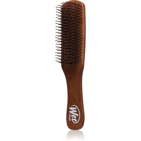 Wet Brush Wet Brush Detangler Brown Leather krtača za lase za moške Brown 1 kos