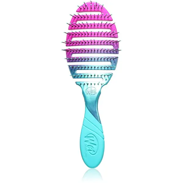 Wet Brush Wet Brush Flex Dry krtača za lase za lažje razčesavanje las Ombre Teal 1 kos