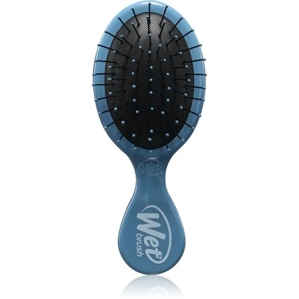 Wet Brush Wet Brush Mini Detangler Trend Color krtača za lase potovalna Elemental Blue 1 kos