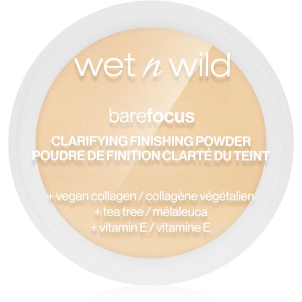 Wet n Wild Wet n Wild Bare Focus Clarifying Finishing Powder matirajoči puder odtenek Fair/Light 6 g