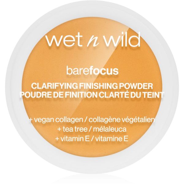 Wet n Wild Wet n Wild Bare Focus Clarifying Finishing Powder matirajoči puder odtenek Medium/Tan 6 g