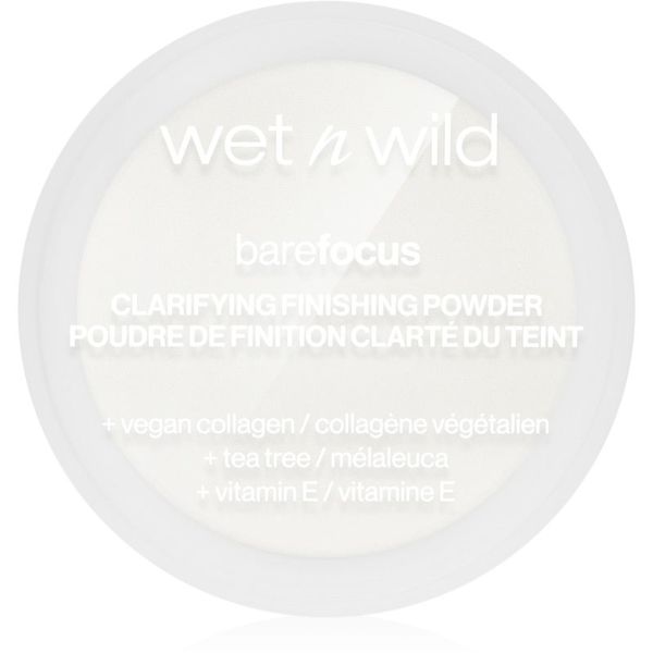 Wet n Wild Wet n Wild Bare Focus Clarifying Finishing Powder matirajoči puder odtenek Translucent 6 g
