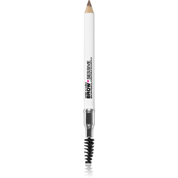 Wet n Wild Wet n Wild Brow Sessive svinčnik za obrvi s krtačko odtenek Medium Brown 0,7 g