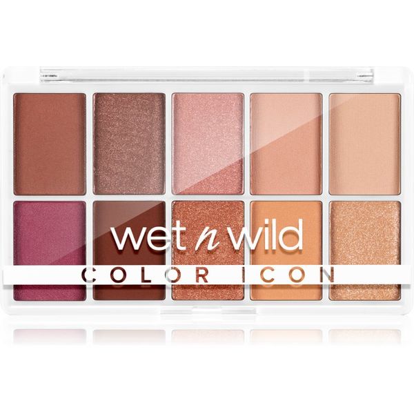 Wet n Wild Wet n Wild Color Icon 10-Pan paleta senčil za oči odtenek Heart & Sol 12 g