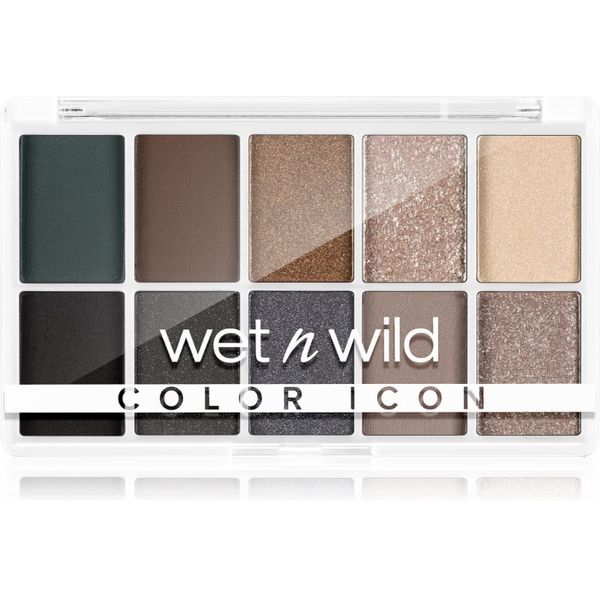 Wet n Wild Wet n Wild Color Icon 10-Pan paleta senčil za oči odtenek Light Off 12 g