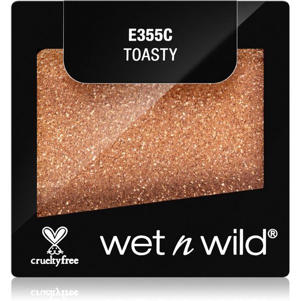 Wet n Wild Wet n Wild Color Icon kremasto senčilo za oči z bleščicami odtenek Toasty 1,4 g