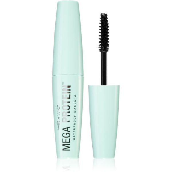 Wet n Wild Wet n Wild Mega Protein maskara za volumen in podaljšanje trepalnic vodoodporna odtenek Very Black 6 ml