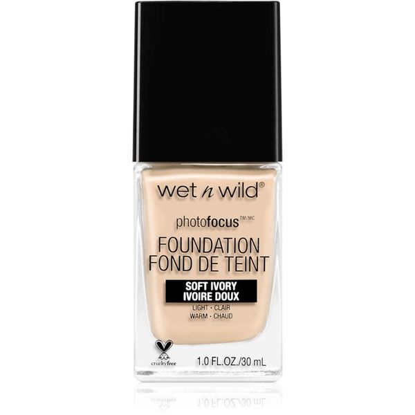 Wet n Wild Wet n Wild Photo Focus matirajoči fluidni tekoči puder odtenek Soft Ivory 30 ml