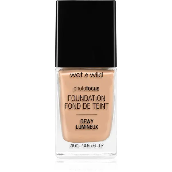 Wet n Wild Wet n Wild PhotoFocus lahki vlažilni tekoči puder za osvetlitev kože odtenek Classic Beige 28 ml