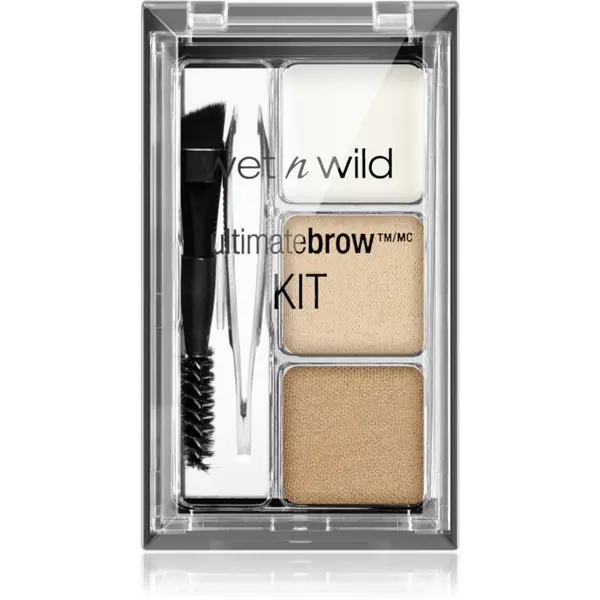 Wet n Wild Wet n Wild Ultimate Brow Kit set za popolne obrvi odtenek Soft brown 2.5 g