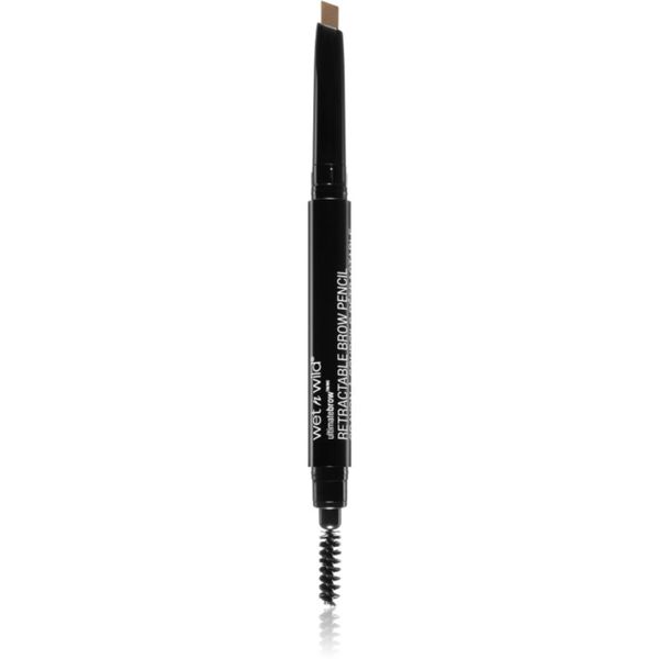 Wet n Wild Wet n Wild Ultimate Brow obojestranski svinčnik za obrvi s krtačko odtenek Ash Brown 0.2 g