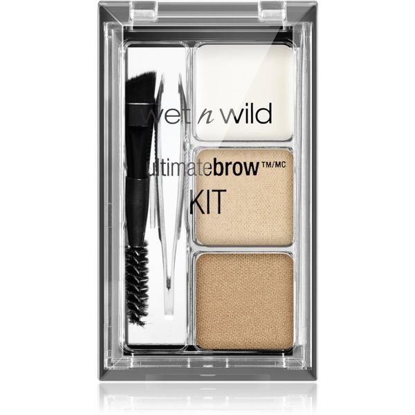 Wet n Wild Wet n Wild Ultimate Brow set za popolne obrvi odtenek Soft brown 2,5 g