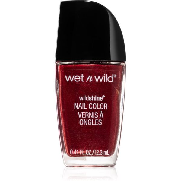 Wet n Wild Wet n Wild Wild Shine visoko prekriven lak za nohte odtenek Burgundy Frost 12.3 ml