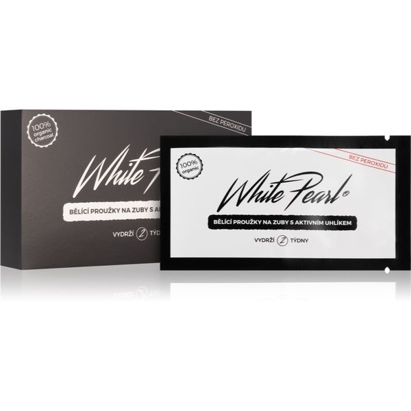 White Pearl White Pearl Charcoal belilni trakovi za zobe 28 kos