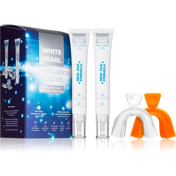 White Pearl White Pearl System PAP Whitening stomatološki belilni gel 2x40 ml