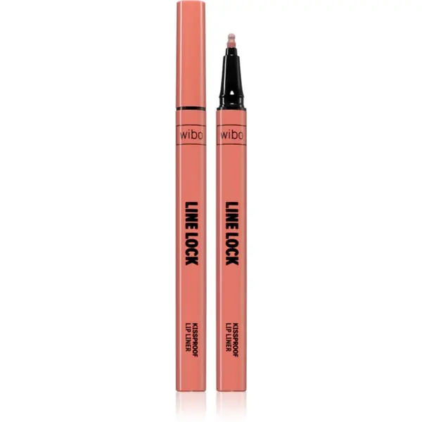 Wibo Wibo Line Lock Kissproof Lip Liner flomaster za ustnice za dolgoobstojen učinek odtenek 1 kos